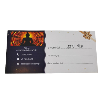VOUCHER PODARUNKOWY 250 PLN